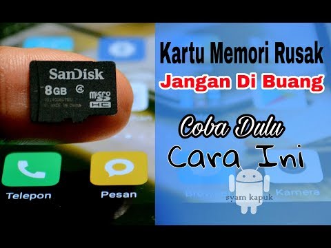 cara mengganti slot sim card yang rusak